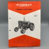 IHC McCormick Prospekt Traktor FARMALL-Diesel BMD 40PS