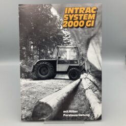 DEUTZ Prospekt Traktor Intrac System 2000GI