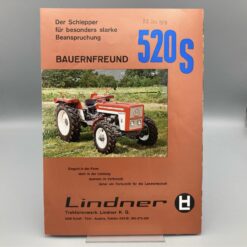 LINDNER Prospekt Traktor Bauernfreund 520S