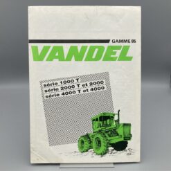 VANDEL Prospekt Traktor 1000T/2000T/2000/4000T/4000