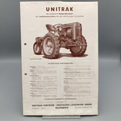 UNITRAK Prospekt Vollgeräteträger
