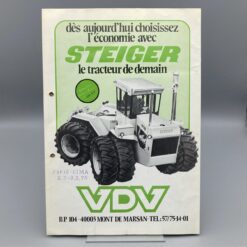 VDV Prospekt Traktor STEIGER