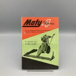 MOTY Prospekt Universal Mäh-, Fräs- und Heuerntegerät MULI-UNIVERSAL