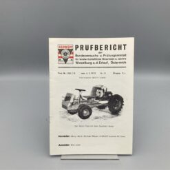 MOTY Prüfbericht Kleintraktor MOTY-Trak