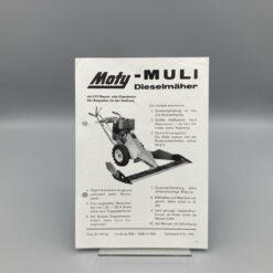 MOTY Prospekt Dieselmäher MULI