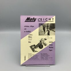 MOTY Prospekt Leicht-Geräte Mäher, Fräse, Egge