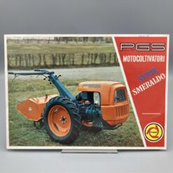 PGS Prospekt Einachs-Traktor SMERALDO (Italienisch!)