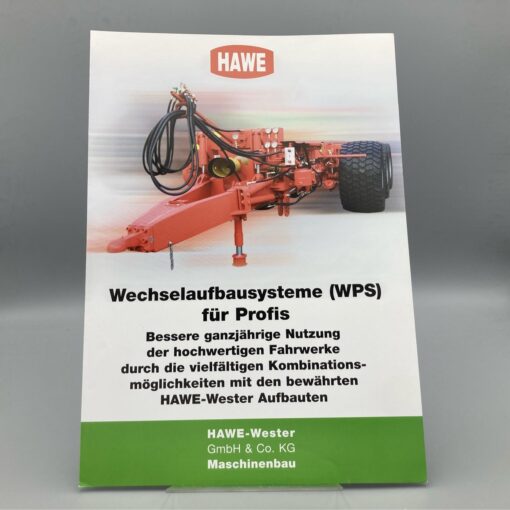HAWE Prospekt Wechselaufbausysteme