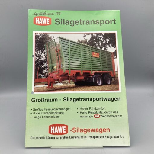 HAWE Prospekt Silagetransportwagen