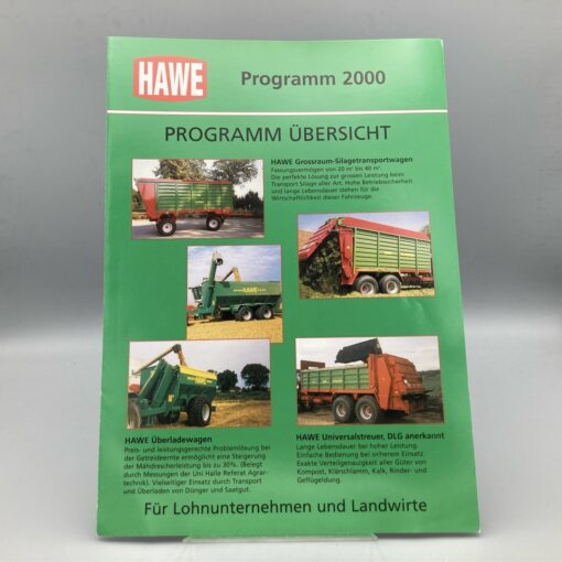 HAWE Prospekt Programm 2000
