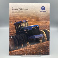 FORD NEW HOLLAND Prospekt Traktoren Serie 80 (Englisch!)