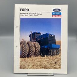 FORD NEW HOLLAND Prospekt Traktoren Versatile 80 Serie 4WD (Englisch!)