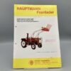 A. HAUPTMANN Prospekt Frontlader