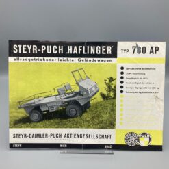STEYR-Puch Prospekt Haflinger 700AP