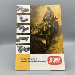 AGRIA Prospekt Motorgeräte für kommunale und gewerbliche Verwendung