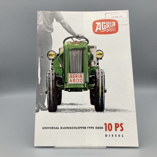 AGRIA Prospekt Kleinschlepper 4800