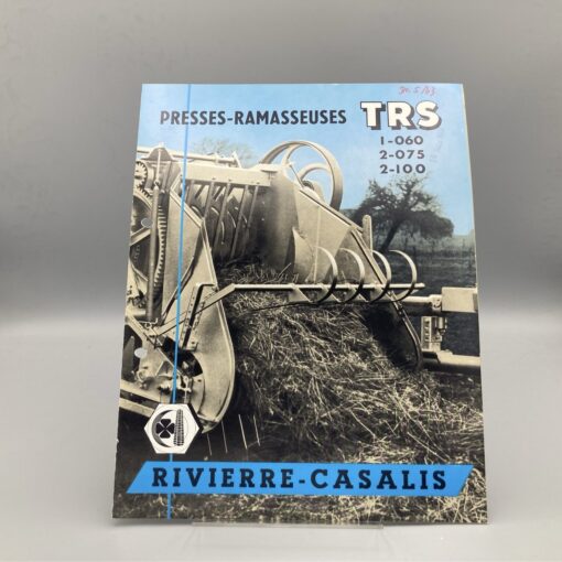 RIVIERRE-CASALIS Prospekt Pick-up-Pressen TRS
