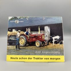 DAVID BROWN Prospekt Traktor 880 Implematic