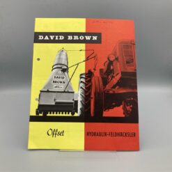 DAVID BROWN ALBION Prospekt Feldhäcksler "Offset"
