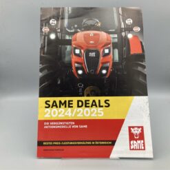 SAME Prospekt Schlepper Aktionsmodelle 2024/2025