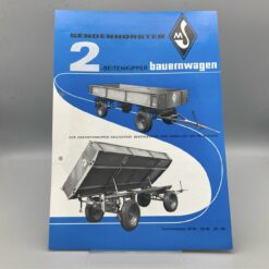 SENDENHORSTER Prospekt Zwei-Seiten-Kipper Bauernwagen