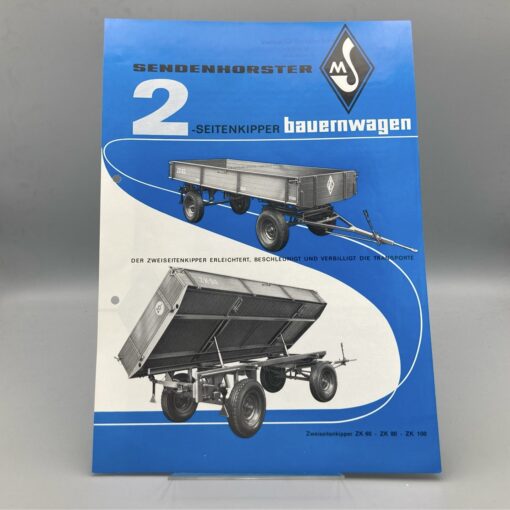 SENDENHORSTER Prospekt Zwei-Seiten-Kipper Bauernwagen