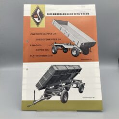 SENDENHORSTER Prospekt Kipper ZK/DK