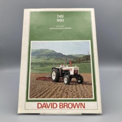 DAVID BROWN Prospekt Traktor DB 990