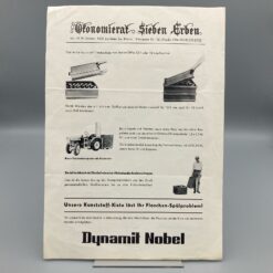 SIEBEN ERBEN Prospekt Flaschenkiste, Allrad-Schlepper, Hochkippeinrichtung