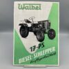 WAIBEL Prospekt Diesel-Schlepper 17PS