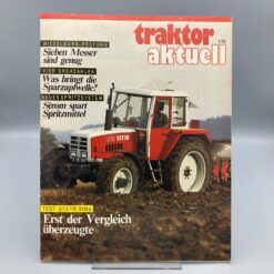 STEYR Magazin "traktor aktuell" 1/85
