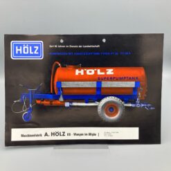 HÖLZ Prospekt Pumpwagen mit Kunststofftank