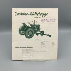 J. HAAG Prospekt Traktor-Rüttelegge (UNVOLLSTÄNDIG!)