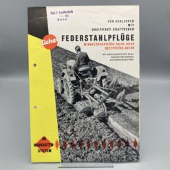 EICHER Prospekt Federstahlpflüge