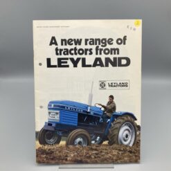 LEYLAND Prospekt "A new range of tractors from LEYLAND" (ENGLISCH)