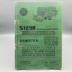 STEYR Teileverzeichnis Schneidladewagen HAMSTER 8023/8028