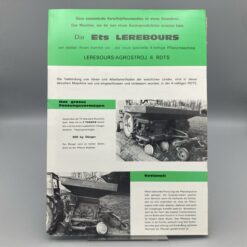 LEREBOURS Prospekt vollautomatische Kartoffelpflanzmaschine