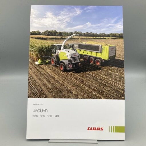 CLAAS Prospekt Feldhäcksler JAGUAR