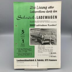 SCHRÖCK Prospekt Ladewagen UML 65/20