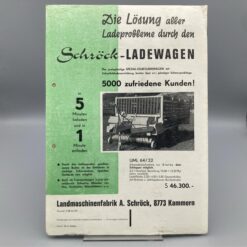 SCHRÖCK Prospekt Ladewagen UML 64/32