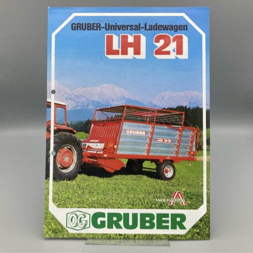 GRUBER Prospekt Universal-Ladewagen LH21