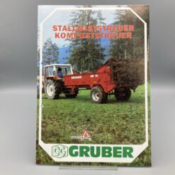 GRUBER Prospekt Stallmiststreuer, Kompoststreuer