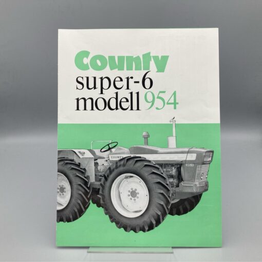 FORD Prospekt Traktor Country super-6 modell 954