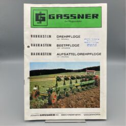 GASSNER Prospekt Pflüge
