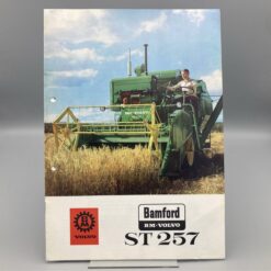 BM VOLVO Prospekt Mähdrescher ST 257 (ENGLISCH)