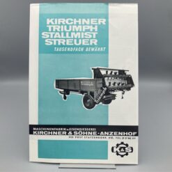 KIRCHNER Prospekt Stallmiststreuer "TRIUMPF"