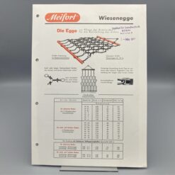 MEIFORT Prospekt Wiesenegge/Fladenverteiler