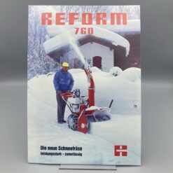 REFORM Prospekt Schneefräse 760