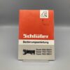 SCHLÜTER Bedienungsanleitung Diesel-Schlepper Super 650/750/900
