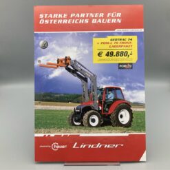 LINDNER Prospekt Frontlader POM-L
